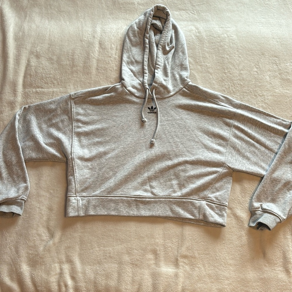 Adidas cropped hoodie